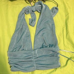 Tank top with open back